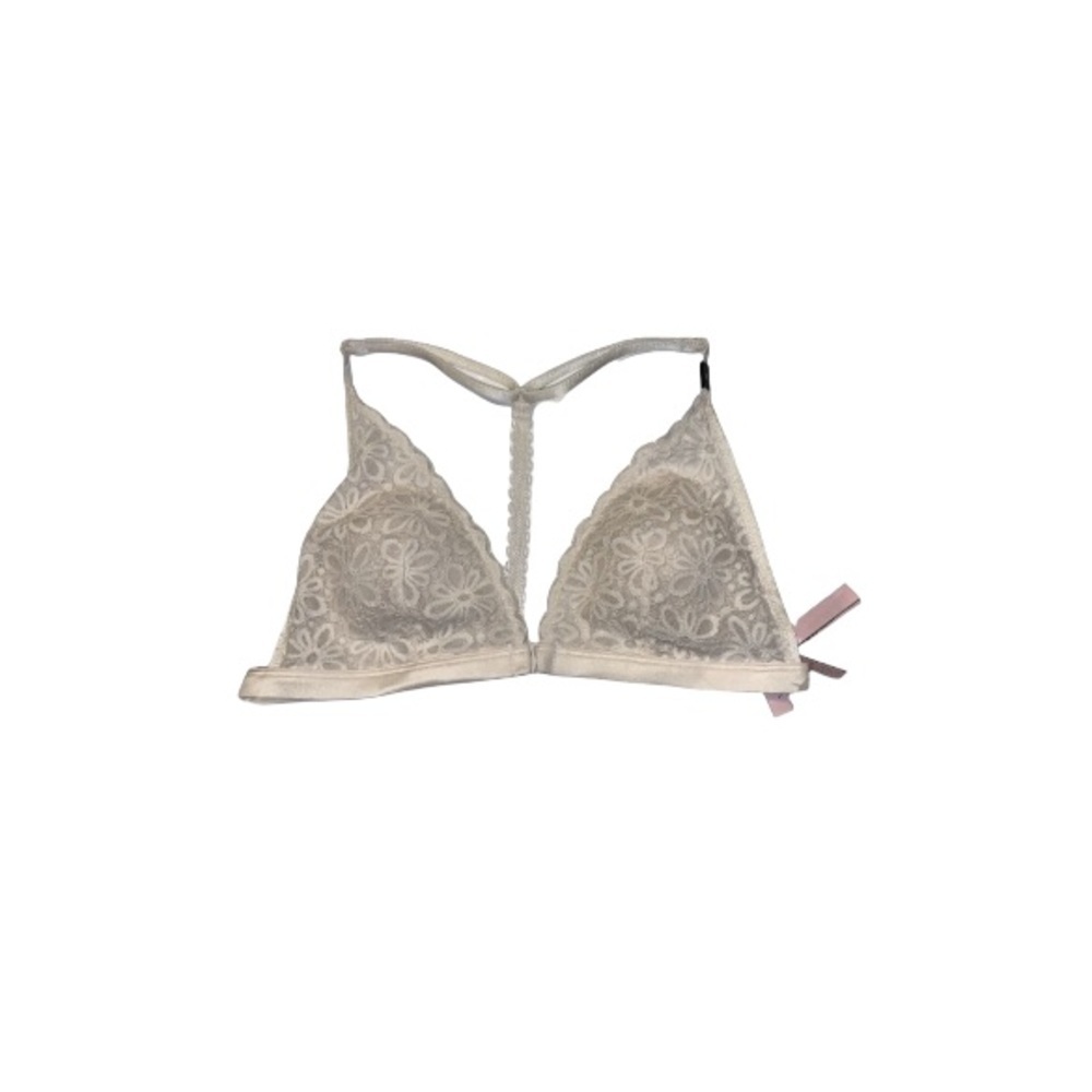 🆕 Victoria’s Secret Cream Lace Bra - Women’s Size Large